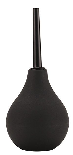 Черный анальный душ ANAL DOUCHE с прямым наконечником - Dream Toys - купить с доставкой в Нижнекамске