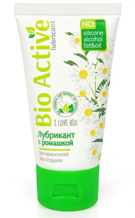 Гель-лубрикант на водной основе Bio Active - 50 гр. - Биоритм - купить с доставкой в Нижнекамске