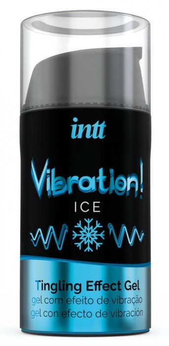 Жидкий интимный гель с эффектом вибрации Vibration! Ice - 15 мл. - INTT - купить с доставкой в Нижнекамске