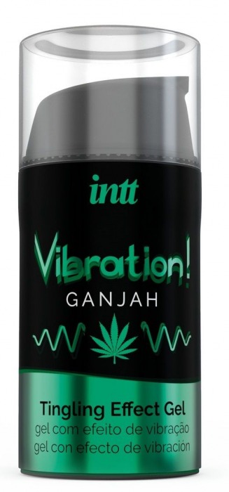 Жидкий интимный гель с эффектом вибрации Vibration! Ganjah - 15 мл. - INTT - купить с доставкой в Нижнекамске