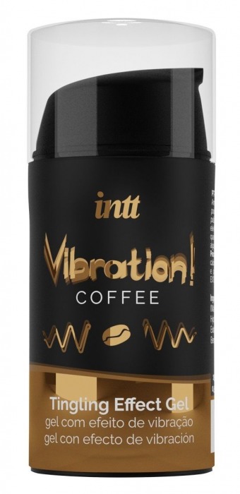 Жидкий интимный гель с эффектом вибрации Vibration! Coffee - 15 мл. - INTT - купить с доставкой в Нижнекамске