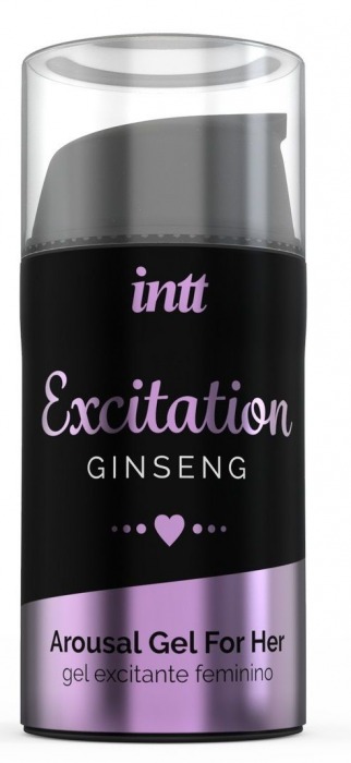 Женский возбуждающий интимный гель Excitation Ginseng - 15 мл. - INTT - купить с доставкой в Нижнекамске