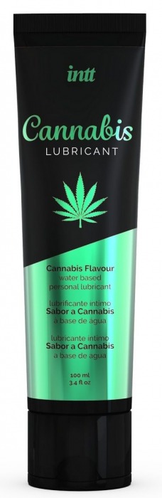 Интимный гель на водной основе Cannabis Lubricant - 100 мл. - INTT - купить с доставкой в Нижнекамске