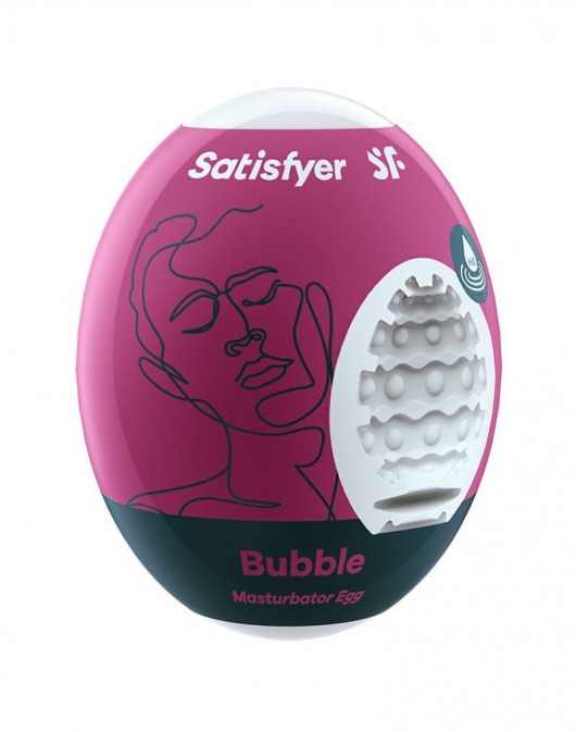 Мастурбатор-яйцо Satisfyer Bubble Mini Masturbator - Satisfyer - в Нижнекамске купить с доставкой