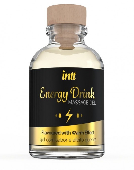 Массажный гель с согревающим эффектом Energy Drink - 30 мл. - INTT - купить с доставкой в Нижнекамске