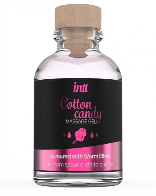 Массажный гель с согревающим эффектом Cotton Candy - 30 мл. - INTT - купить с доставкой в Нижнекамске