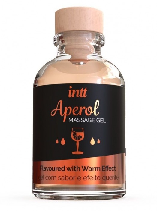 Массажный гель с согревающим эффектом Aperol - 30 мл. - INTT - купить с доставкой в Нижнекамске