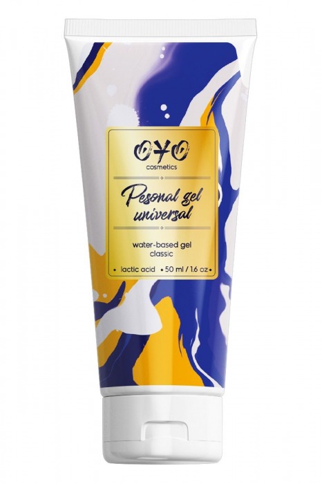 Интимная смазка на водной основе OYO Personal Gel Universal - 50 мл. - OYO - купить с доставкой в Нижнекамске
