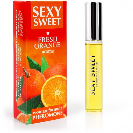 Парфюм для тела с феромонами Sexy Sweet с ароматом апельсина - 10 мл. -  - Магазин феромонов в Нижнекамске
