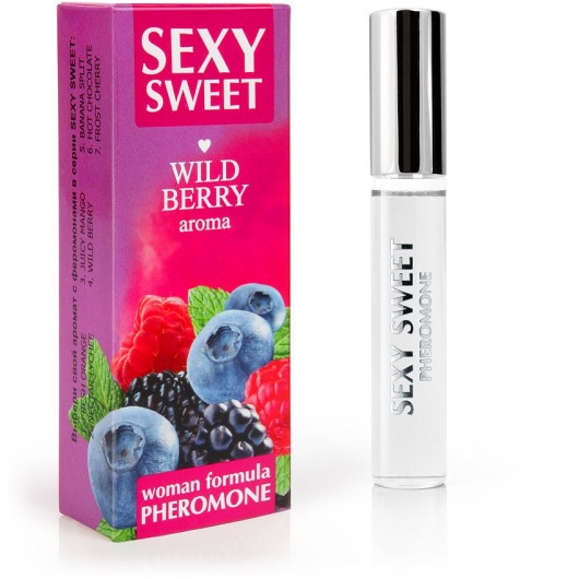 Парфюм для тела с феромонами Sexy Sweet с ароматом лесных ягод - 10 мл. -  - Магазин феромонов в Нижнекамске