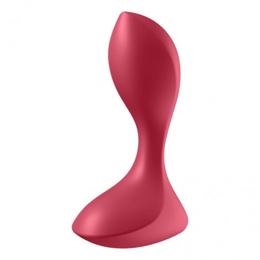 Красный вибромассажёр простаты Satisfyer Backdoor Lover - 14 см. - Satisfyer - в Нижнекамске купить с доставкой