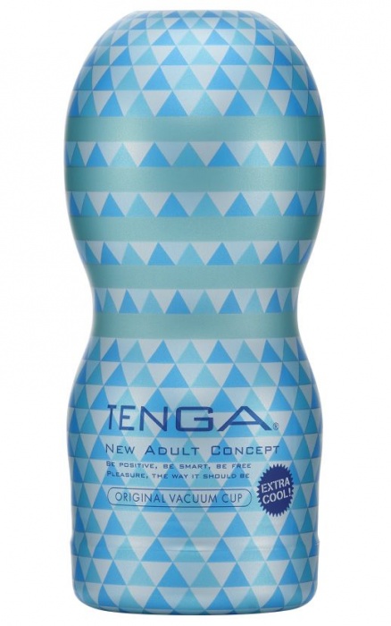 Мастурбатор с охлаждающей смазкой TENGA Original Vacuum Cup Extra Cool - Tenga - в Нижнекамске купить с доставкой
