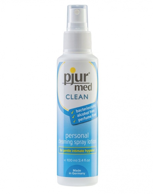 Гигиенический спрей pjur MED Clean Spray - 100 мл. - Pjur - купить с доставкой в Нижнекамске