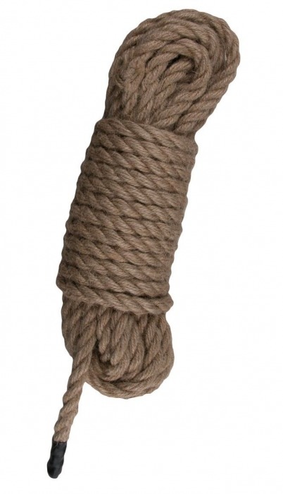 Пеньковая веревка для связывания Hemp Rope - 5 м. - Easy toys - купить с доставкой в Нижнекамске