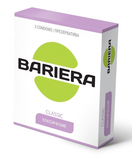 Классические презервативы Bariera Classic - 3 шт. - Bariera - купить с доставкой в Нижнекамске
