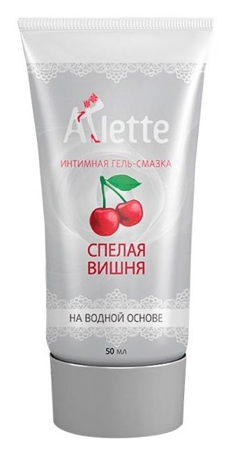 Интимная гель-смазка на водной основе Arlette  Спелая вишня  - 50 мл. - Arlette - купить с доставкой в Нижнекамске