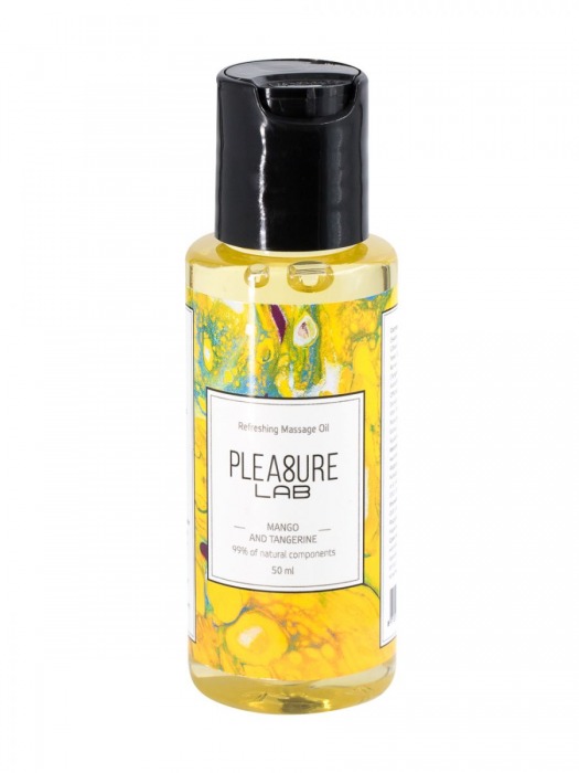 Массажное масло Pleasure Lab Refreshing с ароматом манго и мандарина - 50 мл. - Pleasure Lab - купить с доставкой в Нижнекамске