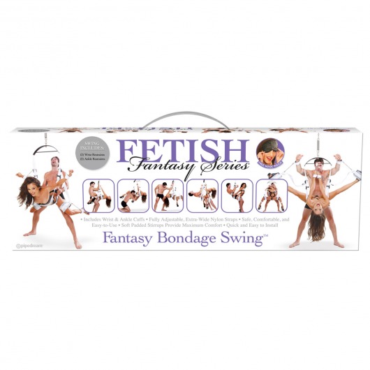 Секс-качели Fantasy Bondage Swing White - Pipedream - купить с доставкой в Нижнекамске