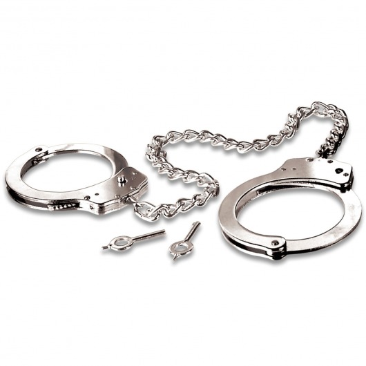Металлические наручники Metal Leg Cuffs - Pipedream - купить с доставкой в Нижнекамске