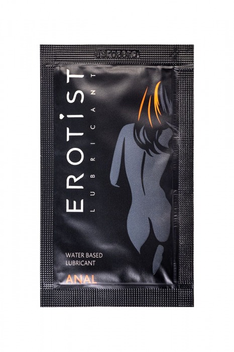 Пробник лубриканта на водной основе Erotist Anal - 4 мл. - Erotist Lubricants - купить с доставкой в Нижнекамске