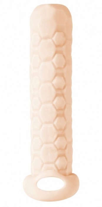 Телесный фаллоудлинитель Homme Long - 13,5 см. - Lola Games - в Нижнекамске купить с доставкой