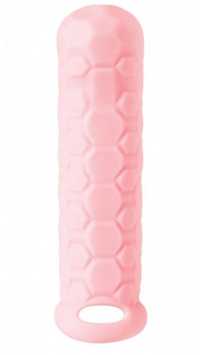 Розовый фаллоудлинитель Homme Long - 15,5 см. - Lola Games - в Нижнекамске купить с доставкой