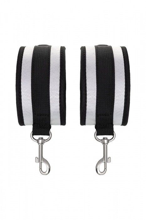 Серебристо-черные оковы Anonymo - ToyFa - купить с доставкой в Нижнекамске