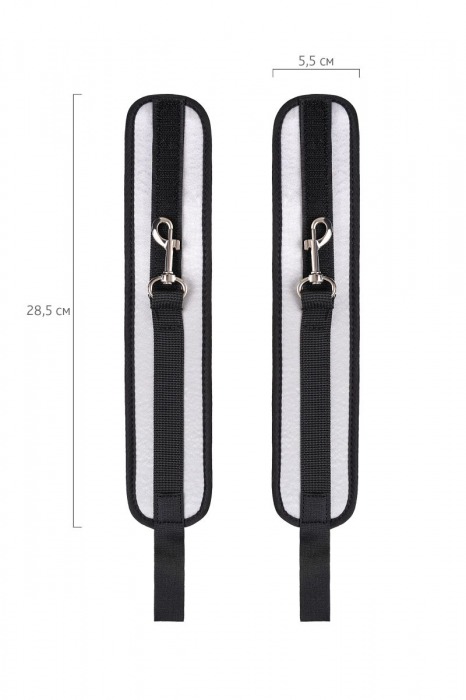 Серебристо-черные оковы Anonymo - ToyFa - купить с доставкой в Нижнекамске