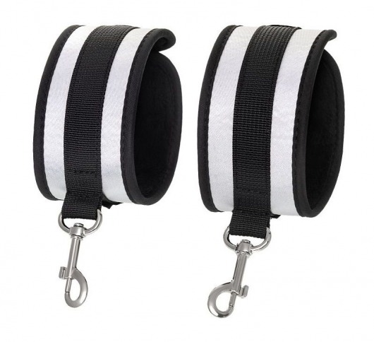 Серебристо-черные оковы Anonymo - ToyFa - купить с доставкой в Нижнекамске