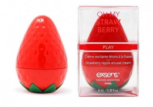 Крем для стимуляции сосков Oh My Strawberry - 8 мл. - Exsens - купить с доставкой в Нижнекамске