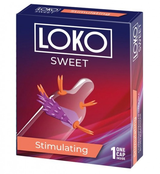 Стимулирующая насадка на пенис LOKO SWEET с возбуждающим эффектом - Sitabella - в Нижнекамске купить с доставкой