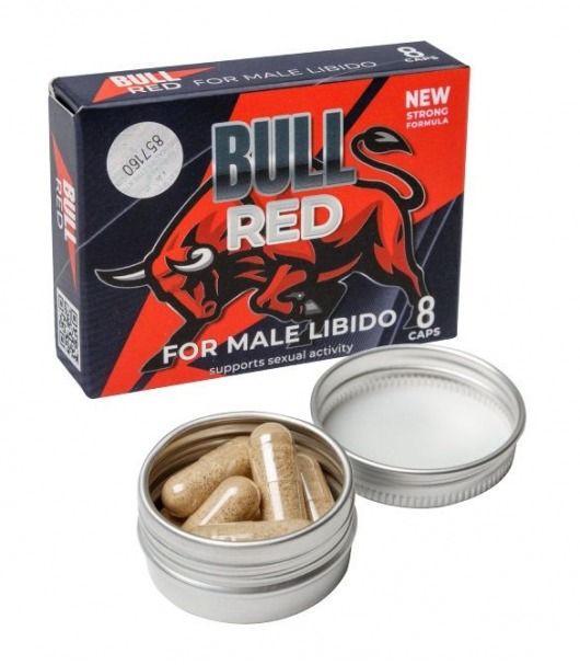 Пищевой концентрат для мужчин BULL RED - 8 капсул - Sitabella - купить с доставкой в Нижнекамске