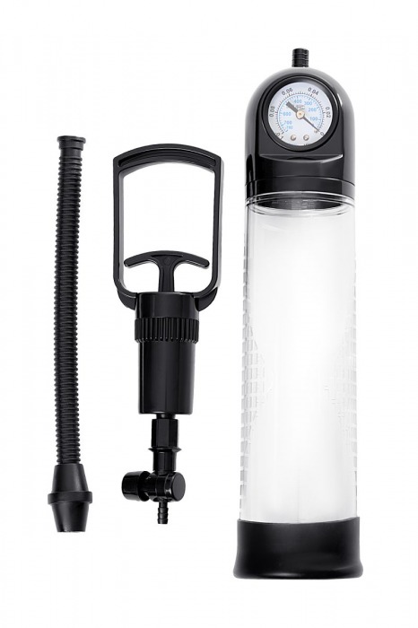 Прозрачная механическая помпа Helmer с манометром - Sexus - в Нижнекамске купить с доставкой
