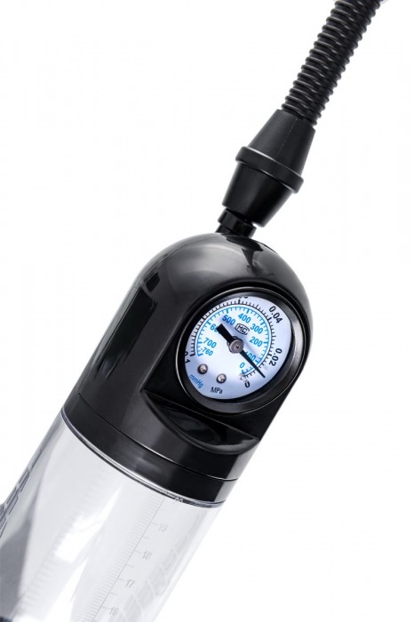 Прозрачная механическая помпа Helmer с манометром - Sexus - в Нижнекамске купить с доставкой