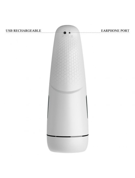 Вибромастурбатор Marissa с функцией нагрева и подвижным язычком - Baile - в Нижнекамске купить с доставкой