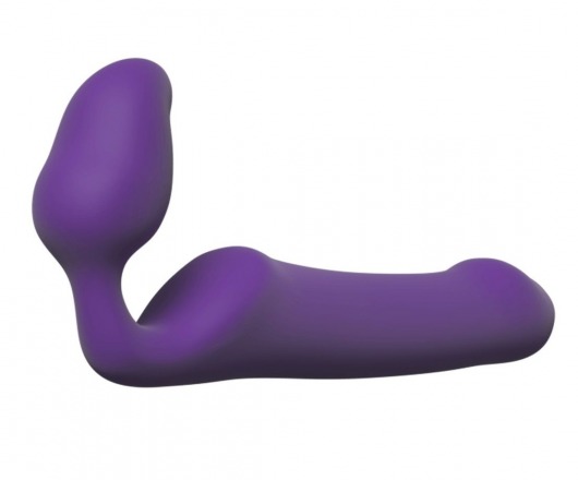 Фиолетовый безремневой страпон Queens L - Adrien Lastic - купить с доставкой в Нижнекамске