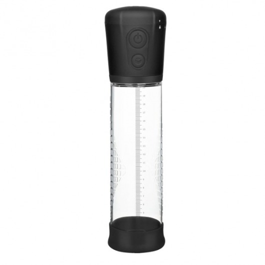 Прозрачная автоматическая вакуумная помпа для пениса Automatic Penis Pump - Dream Toys - в Нижнекамске купить с доставкой