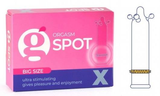 Стимулирующая насадка G-Spot X Big size - Sitabella - купить с доставкой в Нижнекамске