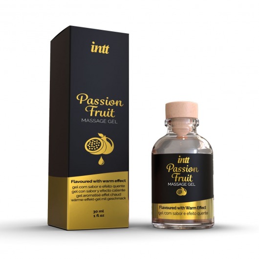 Массажный гель с ароматом маракуйи Passion Fruit - 30 мл. - INTT - купить с доставкой в Нижнекамске
