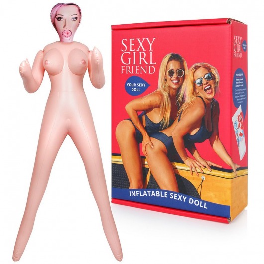 Надувная секс-кукла  Анджелина - Bior toys - в Нижнекамске купить с доставкой