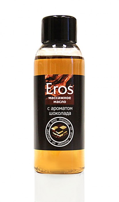 Масло массажное Eros tasty с ароматом шоколада - 50 мл. - Биоритм - купить с доставкой в Нижнекамске