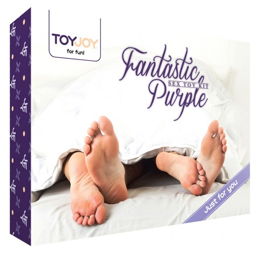 Эротический набор FANTASTIC PURPLE SEX TOY KIT - Toy Joy - купить с доставкой в Нижнекамске