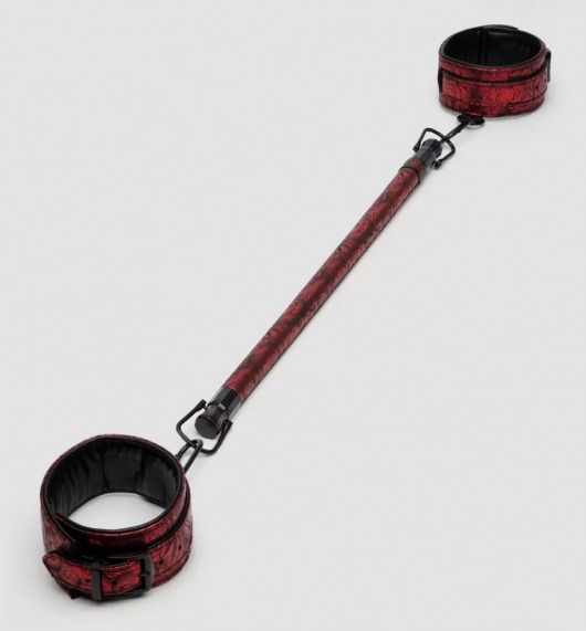 Распорка для ног Reversible Restraint Bar with Cuffs - Fifty Shades of Grey - купить с доставкой в Нижнекамске