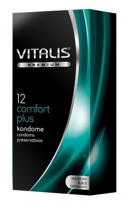 Контурные презервативы VITALIS PREMIUM comfort plus - 12 шт. - Vitalis - купить с доставкой в Нижнекамске