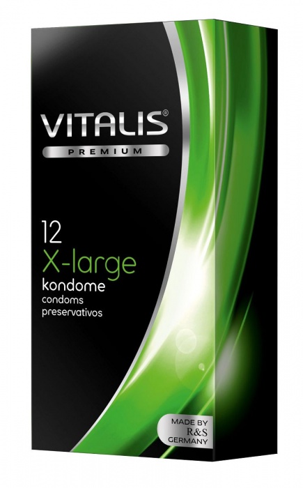 Презервативы увеличенного размера VITALIS PREMIUM x-large - 12 шт. - Vitalis - купить с доставкой в Нижнекамске