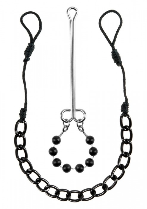 Интимные украшения с бусинами NIPPLE   CLIT JEWELRY - Pipedream - купить с доставкой в Нижнекамске