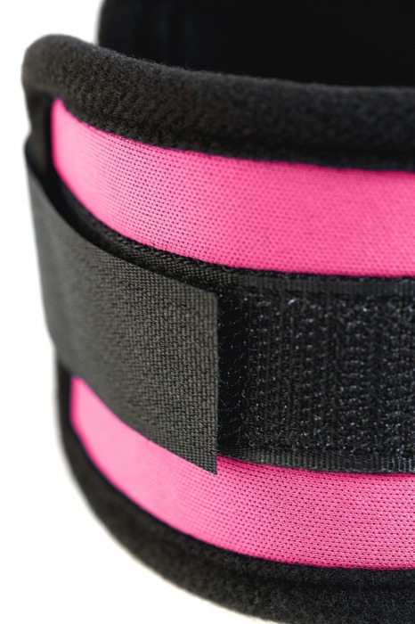 Оковы на ноги из неопрена розового цвета - ToyFa - купить с доставкой в Нижнекамске