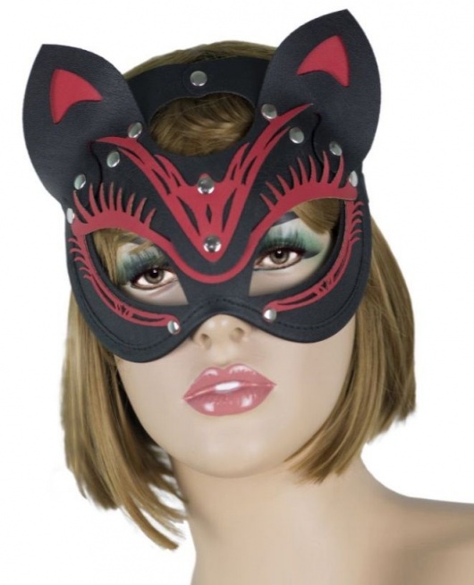 Маска кошки с маленькими ушками - LOVETOY (А-Полимер) - купить с доставкой в Нижнекамске