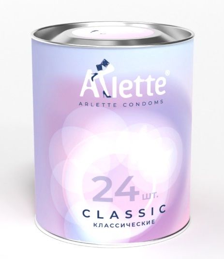 Классические презервативы Arlette Classic - 24 шт. - Arlette - купить с доставкой в Нижнекамске