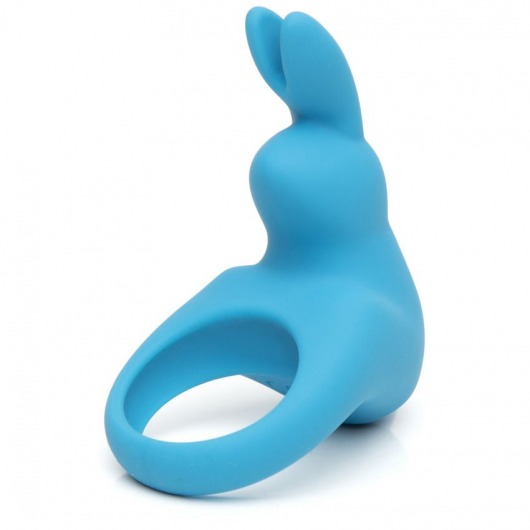 Голубое эрекционное виброкольцо Happy Rabbit Rechargeable Rabbit Cock Ring - Happy Rabbit - в Нижнекамске купить с доставкой